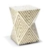 Tozai Home MLT114 Arrows Taupe & White Stool -Kitchen & Dining Furniture Sales Store Unbeatablesale20Inc TWSCM1254xx650xxfefe5e