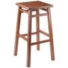 Winsome Wood 33137 29 in. Carter Bar Stool - Teak -Kitchen & Dining Furniture Sales Store Unbeatablesale20Inc WNSM1673xx650xx5c3b31