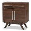 Baxton Studio CA 6379-00-Brown Ashfield Mid - Century Modern Walnut Brown Finished Wood Sideboard -Kitchen & Dining Furniture Sales Store Unbeatablesale20Inc WSINT10210xx1200xxdcb702
