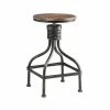 4D Concepts 141301 Locker Collection Swivel Stool; Black & Grey -Kitchen & Dining Furniture Sales Store Unbeatablesale20Inc bcd03256xx650xx77496b