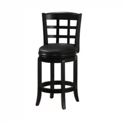 Boraam Industries Inc Boraam 45230 Kyoto 29 Inch Bar Stool - Black Finish