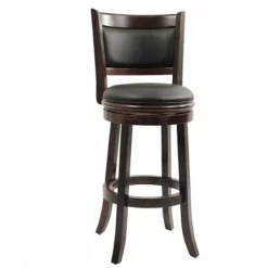 Boraam 48829 29 in. Augusta Swivel Stool - Cappuccino