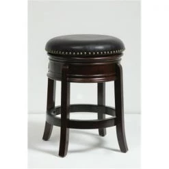 Boraam Industries Inc. 43824 24 in. Hamilton Swivel Stool - Cappuccino