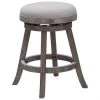 Boraam Industries Inc Boraam Industries 76329 29 in. Sheldon Barstool; Driftwood Gray Wire-brush and Ivory -Kitchen & Dining Furniture Sales Store Unbeatablesale20Inc borm567xx650xx12832b