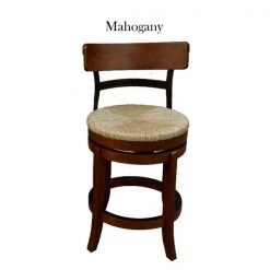 Boraam Industries Inc Boraam Industries 76824 24 in. Myrtle Counter Stool; Mahogany