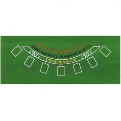 Brybelly Holdings GFEL-002 Blackjack Green Table Felt