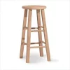International Concepts 1S-530 Round Top Stool - 30 in. sh