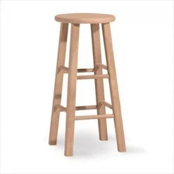 International Concepts 1S-530 Round Top Stool - 30 in. sh