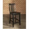Modern Marketing Crosley Furniture CF500324-BK School House Bar Stool in Black Finish with 24 Inch Seat Height. -Kitchen & Dining Furniture Sales Store Unbeatablesale20Inc mdmc024xx650xx5b29ac