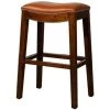 New Pacific Direct 358625B-8141 Elmo Bonded Leather Counter Stool; Pumpkin -Kitchen & Dining Furniture Sales Store Unbeatablesale20Inc npcd1082xx1200xxdb2cd0