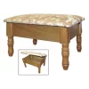 Ore International H-51 Oak Foot Stool with Storage -Kitchen & Dining Furniture Sales Store Unbeatablesale20Inc ore130xx650xxb263dd