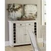 Progressive Furniture P820-56 Willow Casual Style Server; Distressed White -Kitchen & Dining Furniture Sales Store Unbeatablesale20Inc prgft2074xx650xx11bd8c
