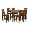 East West Furniture DUBU7H-MAH-W 7 Piece Pub Table Set- Counter Height Table and 6 Counter Height Chair -Kitchen & Dining Furniture Sales Store Unbeatablesale20Inc rtl318727xx650xx3dfc9c