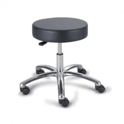 Safco Products Safco 3431BL Lab Stool-Pneumatic no Back in Black