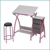 Tosafos Comet Center with Stool - Purple - Spatter Gray -Kitchen & Dining Furniture Sales Store Unbeatablesale20Inc stdsgn207xx650xx71b3f2