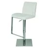 Nuevo White Matteo Adjustable Stool