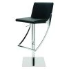 Nuevo Black Adjustable Swing Adjustable Stool