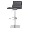 Nuevo Dark Grey Adjustable Colter Adjustable Stool