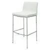 Nuevo White Leather Colter Bar Stool -Kitchen & Dining Furniture Sales Store We20Got20Lites20Inc 379910xx01