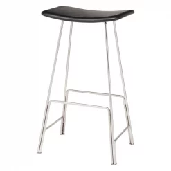 Nuevo Black Kirsten Bar Stool