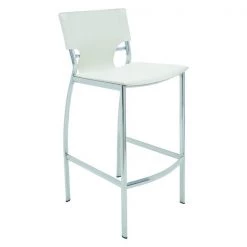 Nuevo White Lisbon Bar Stool