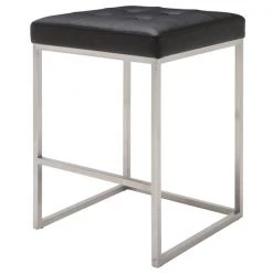 Nuevo Black Chi Counter Stool
