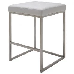 Nuevo White Chi Counter Stool