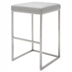Nuevo White Chi Bar Stool