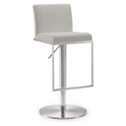 Tov Furniture Amalfi Steel Adjustable Barstool