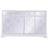 Elegant Decor 60 In. Mirrored Credenza In White -Kitchen & Dining Furniture Sales Store We20Got20Lites20Inc 677525xx01