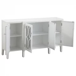Elegant Decor 60 Inch Mirrored Credenza In White -Kitchen & Dining Furniture Sales Store We20Got20Lites20Inc 714793xx02