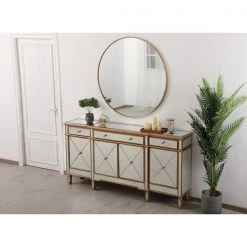 Elegant Decor 72 Inch Mirrored Credenza In Gold -Kitchen & Dining Furniture Sales Store We20Got20Lites20Inc 714796xx03