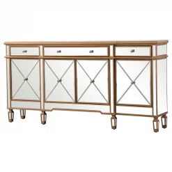Elegant Decor 72 Inch Mirrored Credenza In Gold -Kitchen & Dining Furniture Sales Store We20Got20Lites20Inc 714796xx04