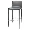 Nuevo Dark Grey Stool, Leather -Kitchen & Dining Furniture Sales Store We20Got20Lites20Inc 716858xx01
