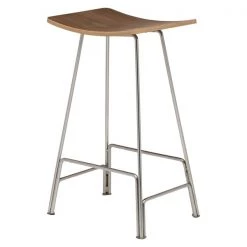 Nuevo Walnut Stool, Wood -Kitchen & Dining Furniture Sales Store We20Got20Lites20Inc 717158xx02