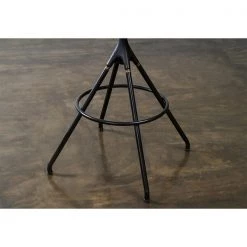 Nuevo Storm Black Stool, Leather -Kitchen & Dining Furniture Sales Store We20Got20Lites20Inc HGDA565xx10xx2e9860