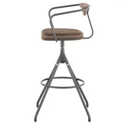 Nuevo Jin Green Stool, Leather -Kitchen & Dining Furniture Sales Store We20Got20Lites20Inc HGDA599xx22xx26b759