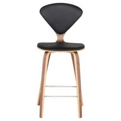 Nuevo Black Stool, Leather -Kitchen & Dining Furniture Sales Store We20Got20Lites20Inc HGEM787xx18xx232467