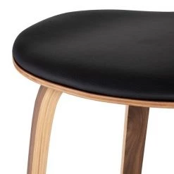 Nuevo Black Stool, Leather -Kitchen & Dining Furniture Sales Store We20Got20Lites20Inc HGEM791xx13xxbc57db