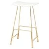Nuevo White Stool, Leather -Kitchen & Dining Furniture Sales Store We20Got20Lites20Inc HGEM831xx7xxb1f07e
