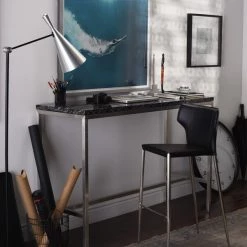 Nuevo Black Stool, Leather -Kitchen & Dining Furniture Sales Store We20Got20Lites20Inc HGND145xx18xx16bf28