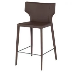 Nuevo Mink Stool, Leather
