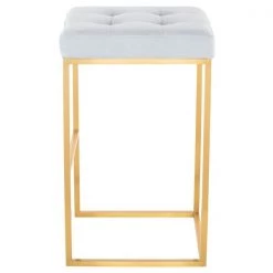 Nuevo Ice Blue Stool, Fabric -Kitchen & Dining Furniture Sales Store We20Got20Lites20Inc HGSX518xx2xxfb4467