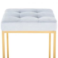 Nuevo Ice Blue Stool, Fabric -Kitchen & Dining Furniture Sales Store We20Got20Lites20Inc HGSX518xx46f5bd