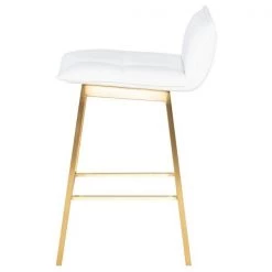 Nuevo White Stool, Naugahyde -Kitchen & Dining Furniture Sales Store We20Got20Lites20Inc HGTB517xx20xxd6a875