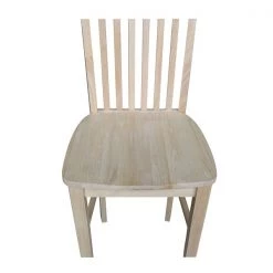 International Concepts Mission Bar Height Stool, 30" Seat Height, Unfinished -Kitchen & Dining Furniture Sales Store Whitewood20Industries20Inc 265xx30xx8