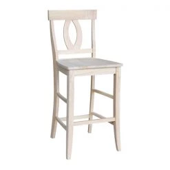 International Concepts Bar Height Table With 2 Splat Back Bar Stools - 30 in. Seat Height -Kitchen & Dining Furniture Sales Store Whitewood20Industries20Inc Kxx7228xx42xxS1703xx2xx20STOOLxx20ONLY