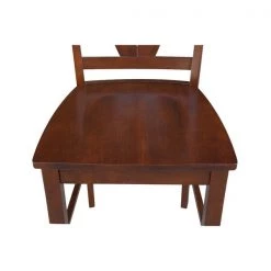 International Concepts Verona Counter Height Stool, 24" Seat Height, Espresso -Kitchen & Dining Furniture Sales Store Whitewood20Industries20Inc S581xx1702xx9