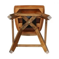International Concepts San Remo Counter Height Stool, with Swivel, 24" Seat Height, Pecan -Kitchen & Dining Furniture Sales Store Whitewood20Industries20Inc S59xx102SWxx8