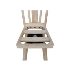 International Concepts San Remo Bar Height Stool, with Swivel, 30." Seat Height, Unfinished -Kitchen & Dining Furniture Sales Store Whitewood20Industries20Inc Sxx103SWxx5